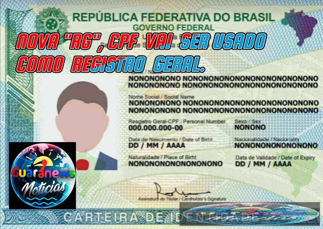 Nova carteira de identidade: governo prorroga prazo para estados emitirem documento
