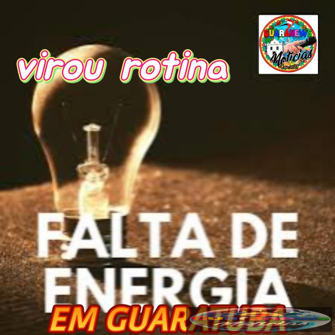 FALTA  de energia  elétrica  ,tem dado  PREJUÍZO  a moradores de Guaratuba