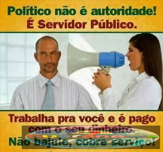 Na política, quem contrata é você