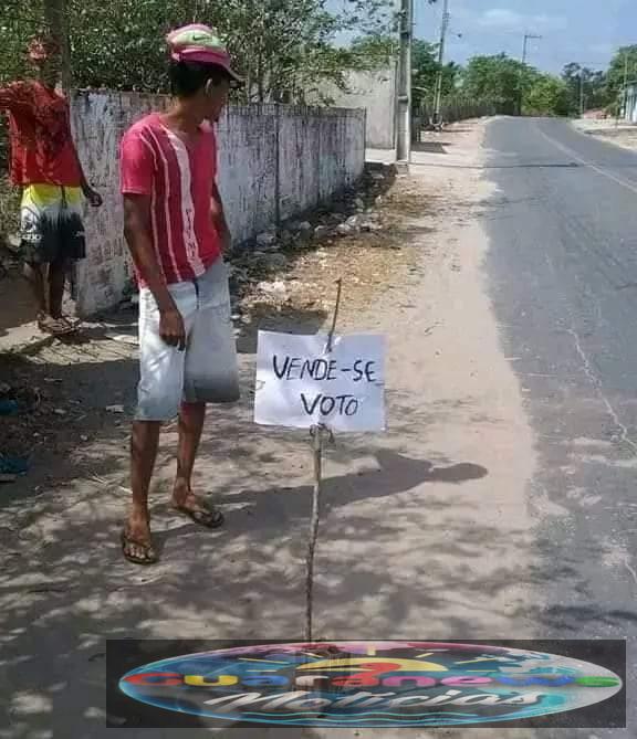 Vender o voto é ilegal e imoral
